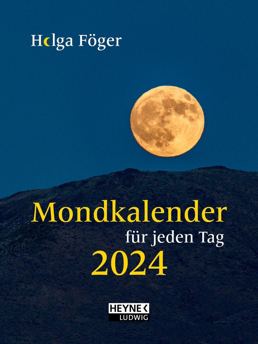 'Mondkalender für jeden Tag 2024' 'Buchkalender & Taschenkalender'