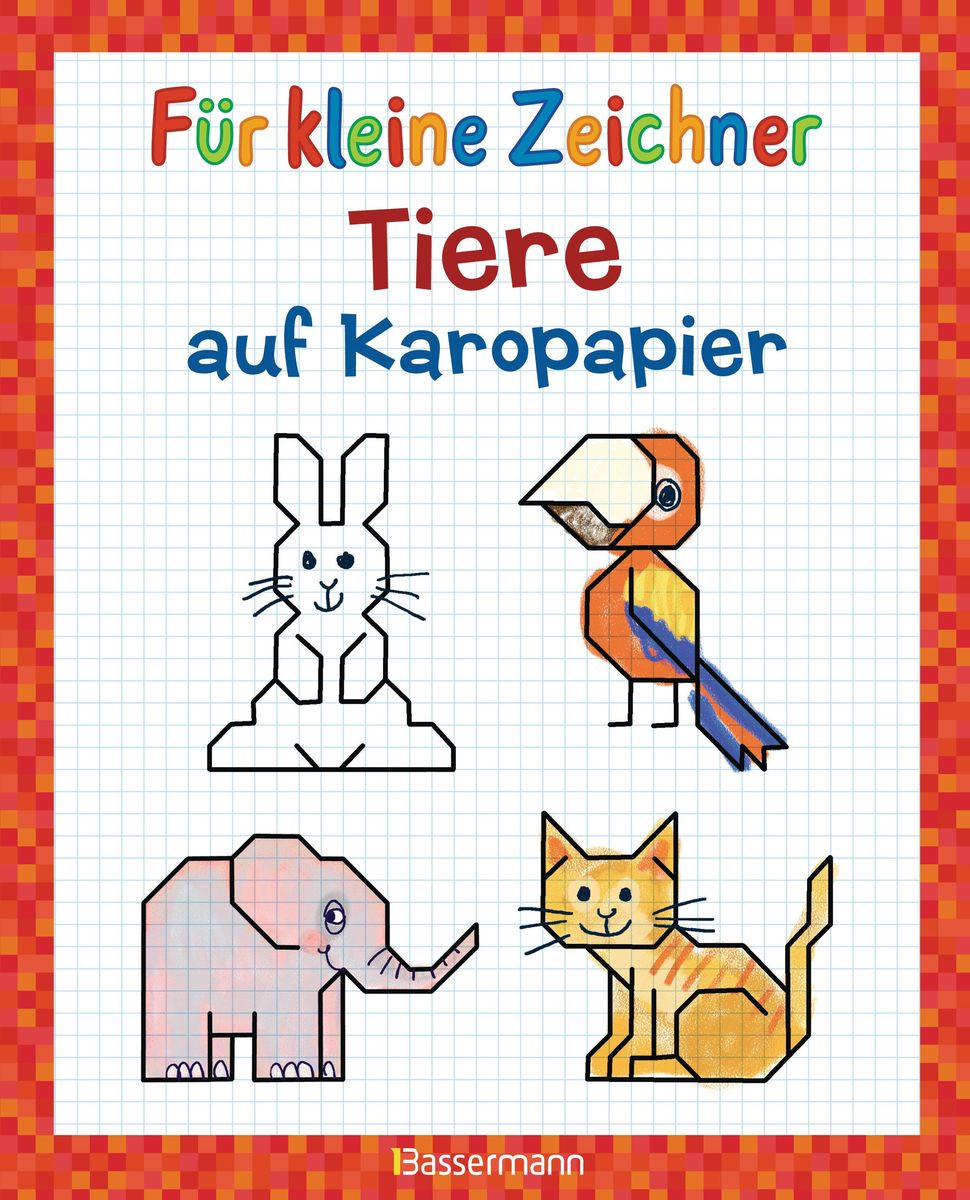 'Für kleine Zeichner - Tiere auf Karopapier' von 'Norbert Pautner' - eBook