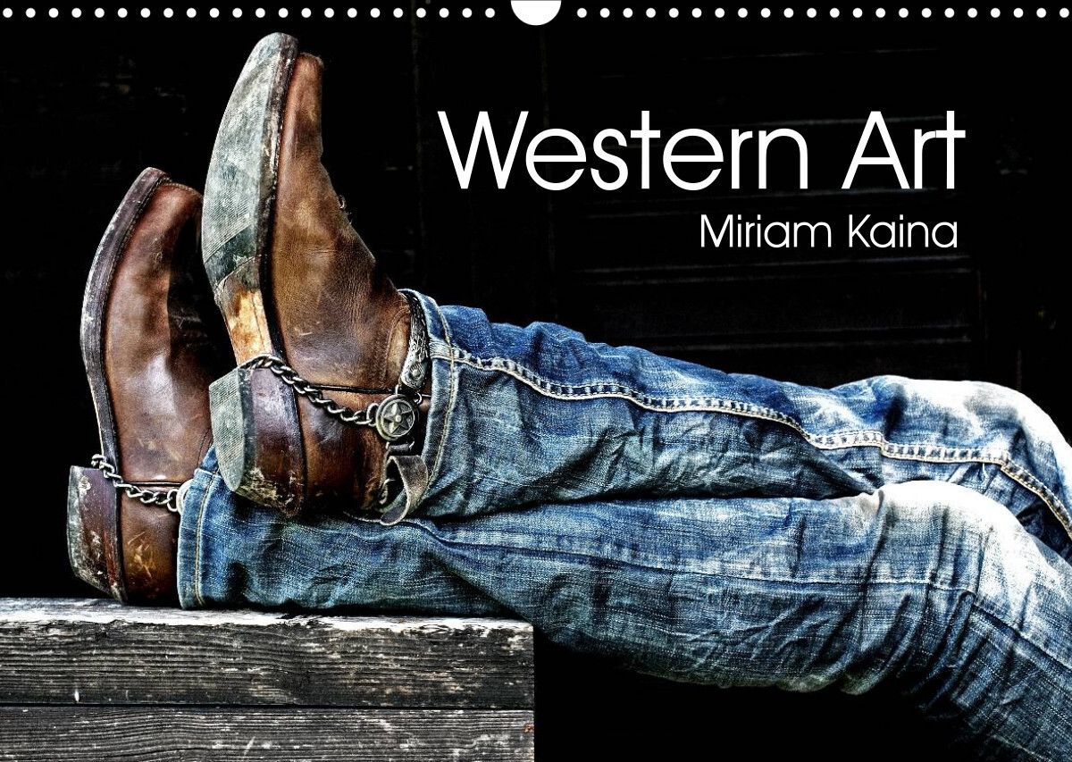 'Kaina, M Western Art (Wall Calendar 2023 DIN A3 Landscape)' 'Kalender'