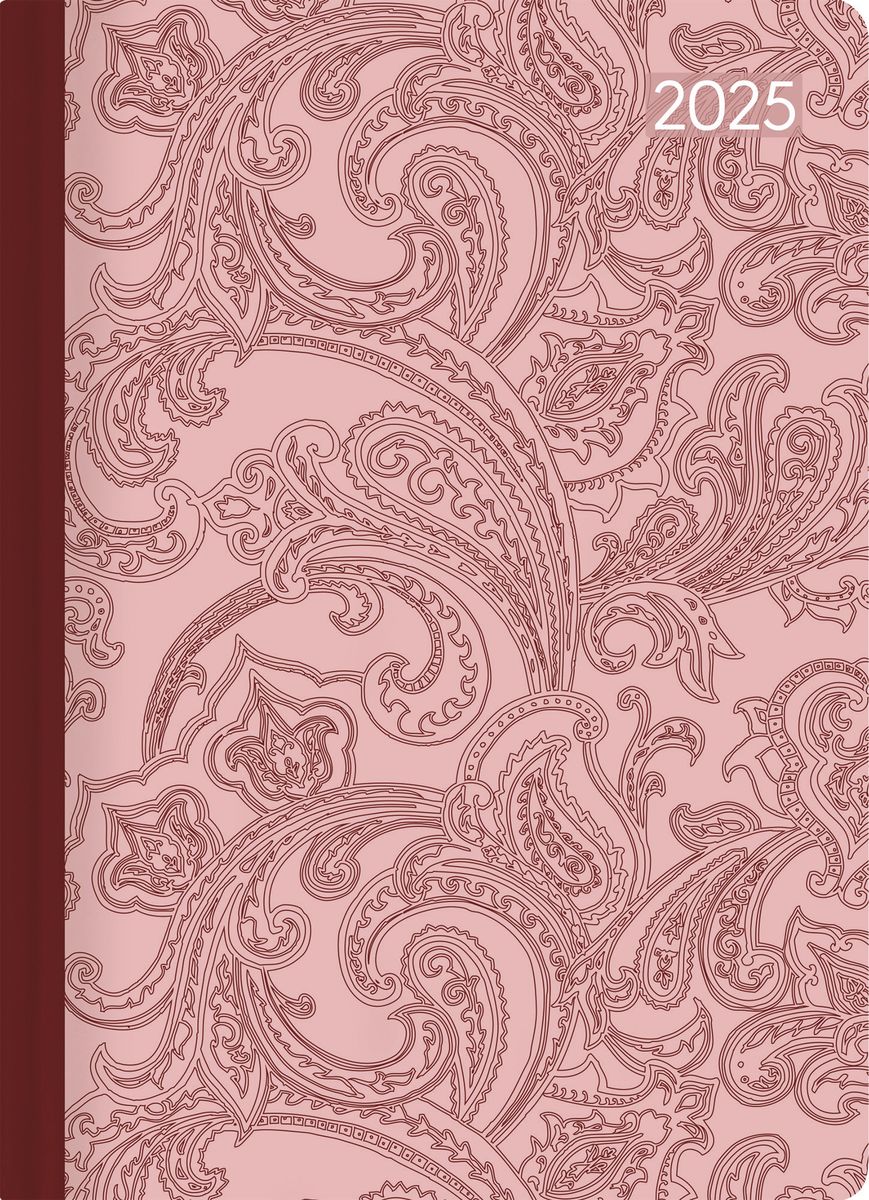 'Daily Journal Style Paisley 2025 TaschenKalender A6 Leuchtturm