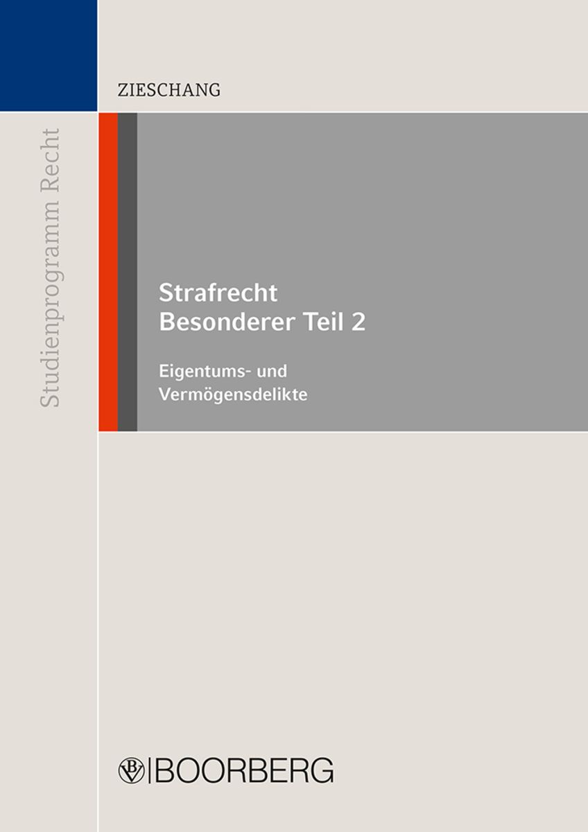 'Strafrecht Besonderer Teil 2' Von 'Frank Zieschang' - Buch - '978-3 ...