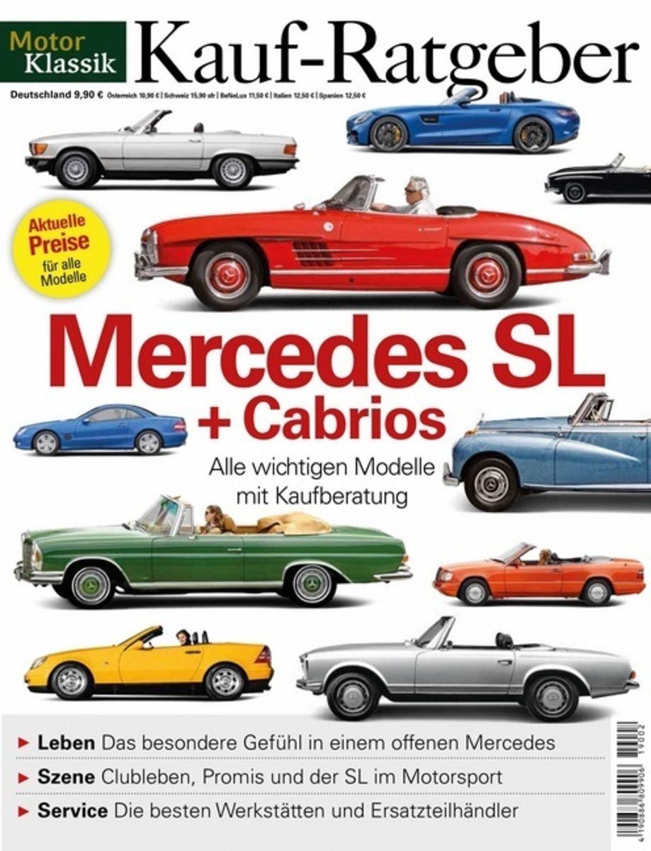 Motor Klassik Kaufratgeber Mercedes Sl Cabrios Buch 978 3 613