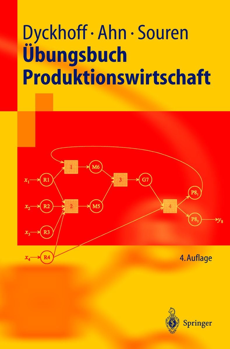 'Übungsbuch Produktionswirtschaft' Von 'Harald Dyckhoff' - Buch - '978 ...