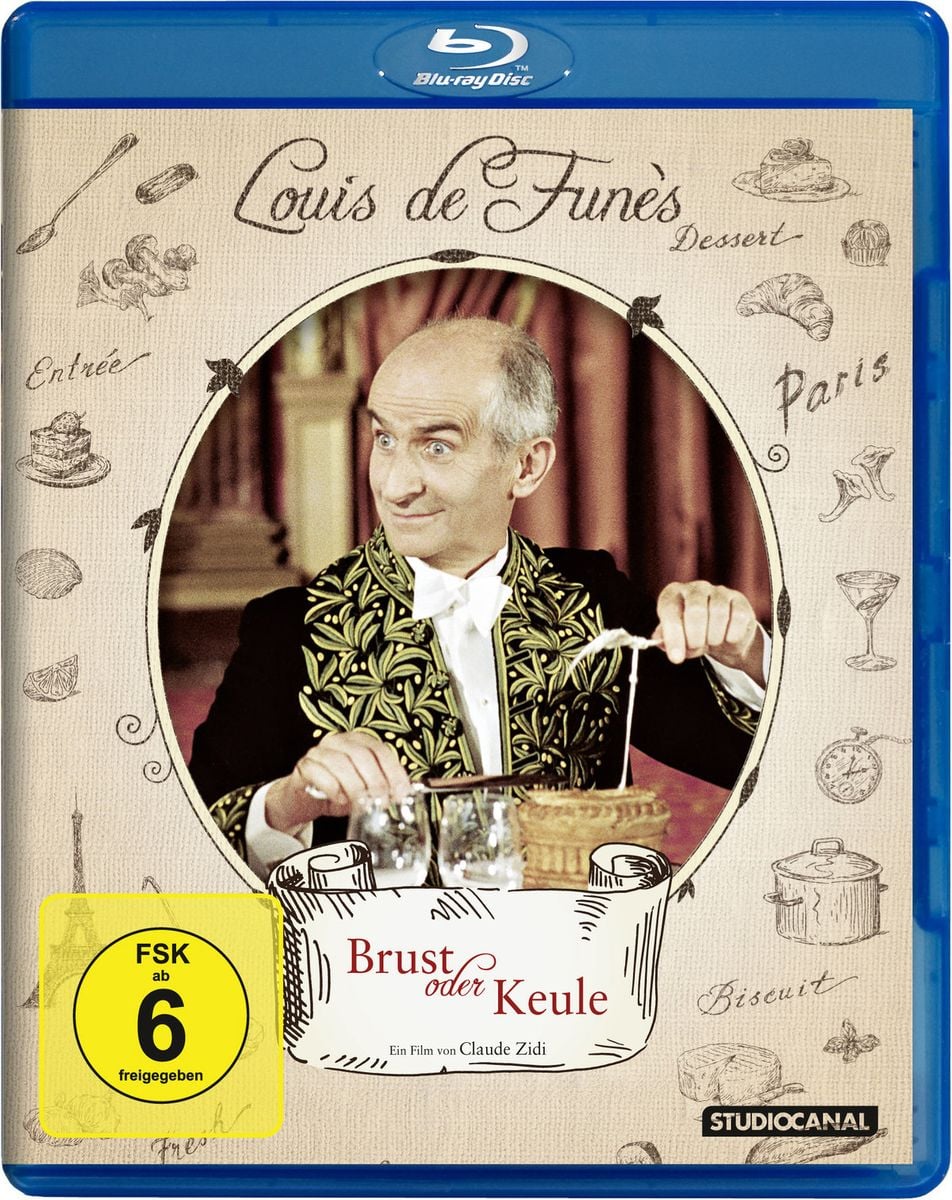 'Brust oder Keule - Louis de Funes' von 'Claude Zidi' - 'Blu-ray'