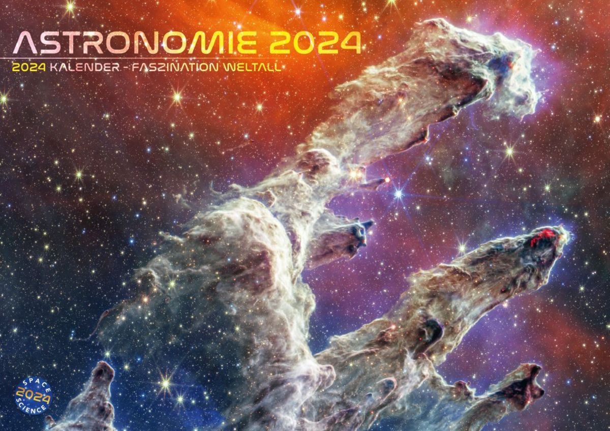 'NASA Astronomie: Faszination Weltall - Weltraum Kalender 2024 