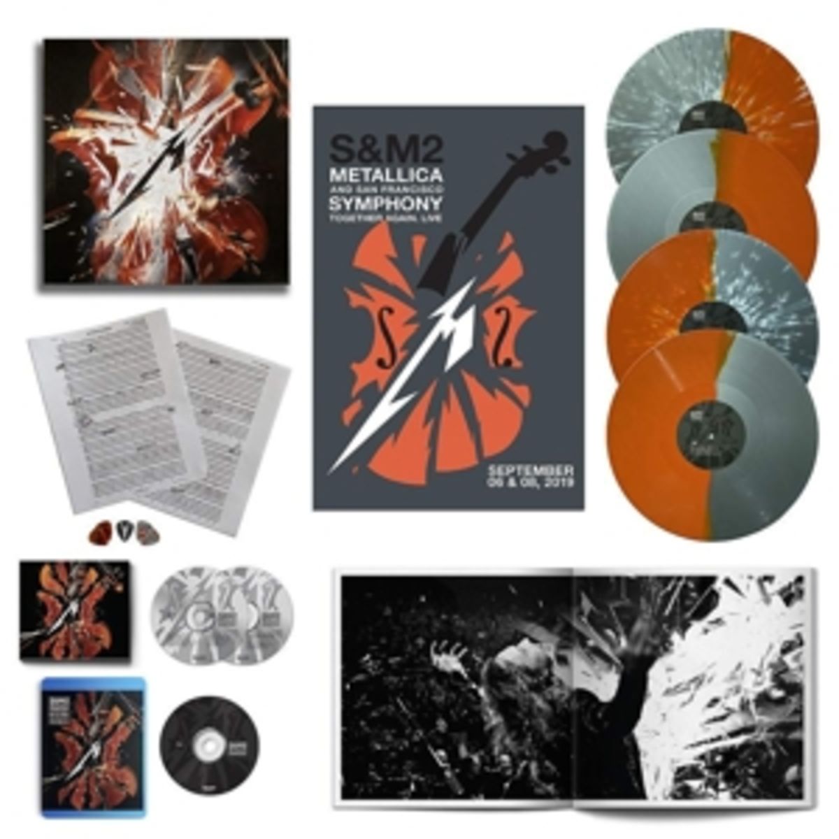 S&M2 (Limited Deluxe Box Set: 4LP,2CD,1 Blu-Ray) von Metallica