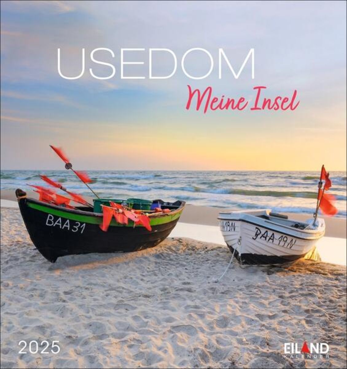 'Usedom Postkartenkalender 2025 - Meine Insel' - 'Mecklenburg-Vorpommern'