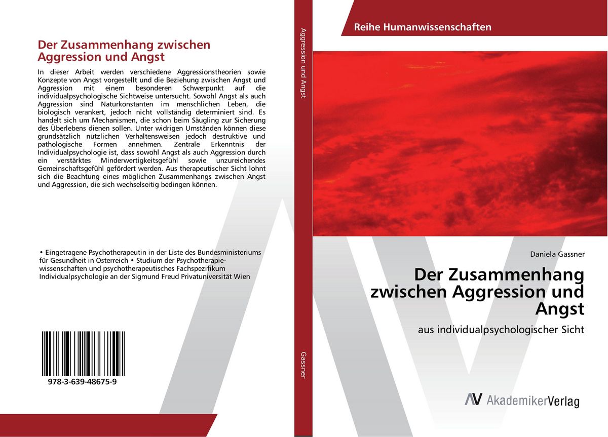 'Der Zusammenhang zwischen Aggression und Angst' von 'Daniela Gassner ...