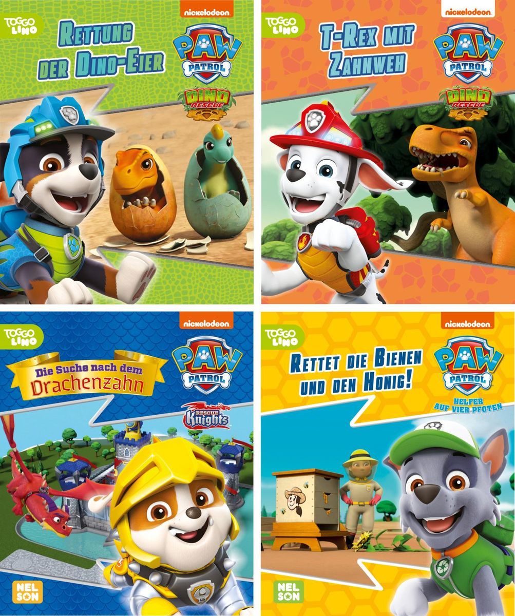 Nelson Mini-Bücher: 4er PAW Patrol 21-24 - Buch | Thalia