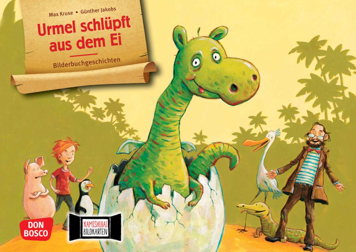 Urmel schlüpft aus dem Ei. Kamishibai Bildkartenset. von Max Kruse Buch Thalia Urmel schlüpft aus dem Ei. Kamishibai Bildkartenset. von Max Kruse Buch Thalia