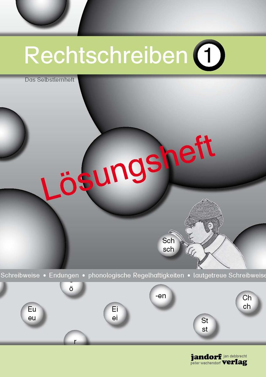 'Rechtschreiben Band 1 (Lösungsheft)' - 'Deutsch' Schulbuch - '978-3 ...
