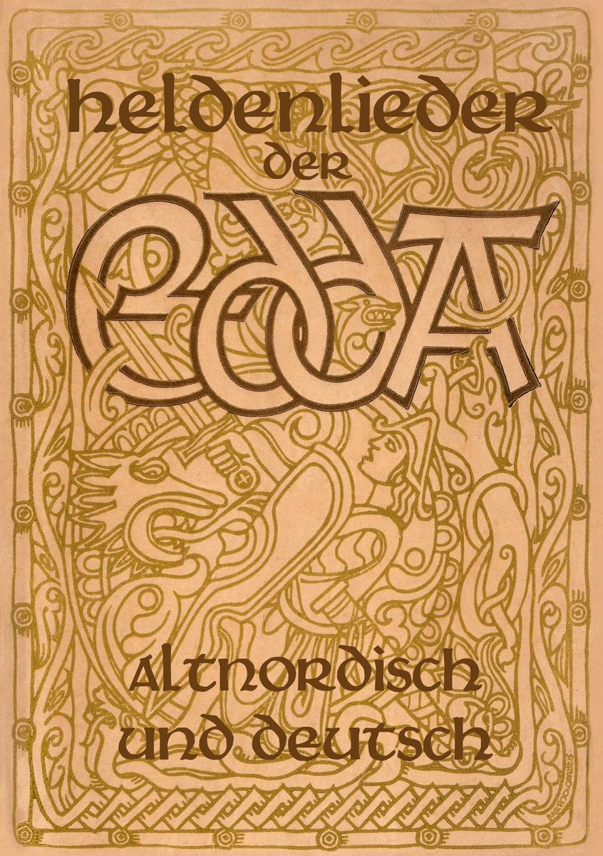 Heldenlieder der Edda Altnordisch und deutsch von Árpád Baron Nahodyl Neményi Buch Thalia