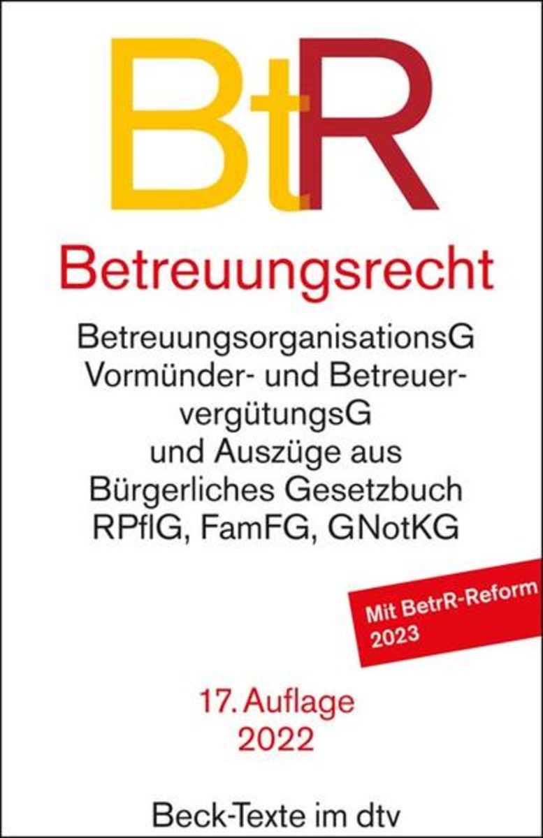 'Betreuungsrecht' Von 'Szymon Mazur' - Buch - '978-3-423-53108-5'