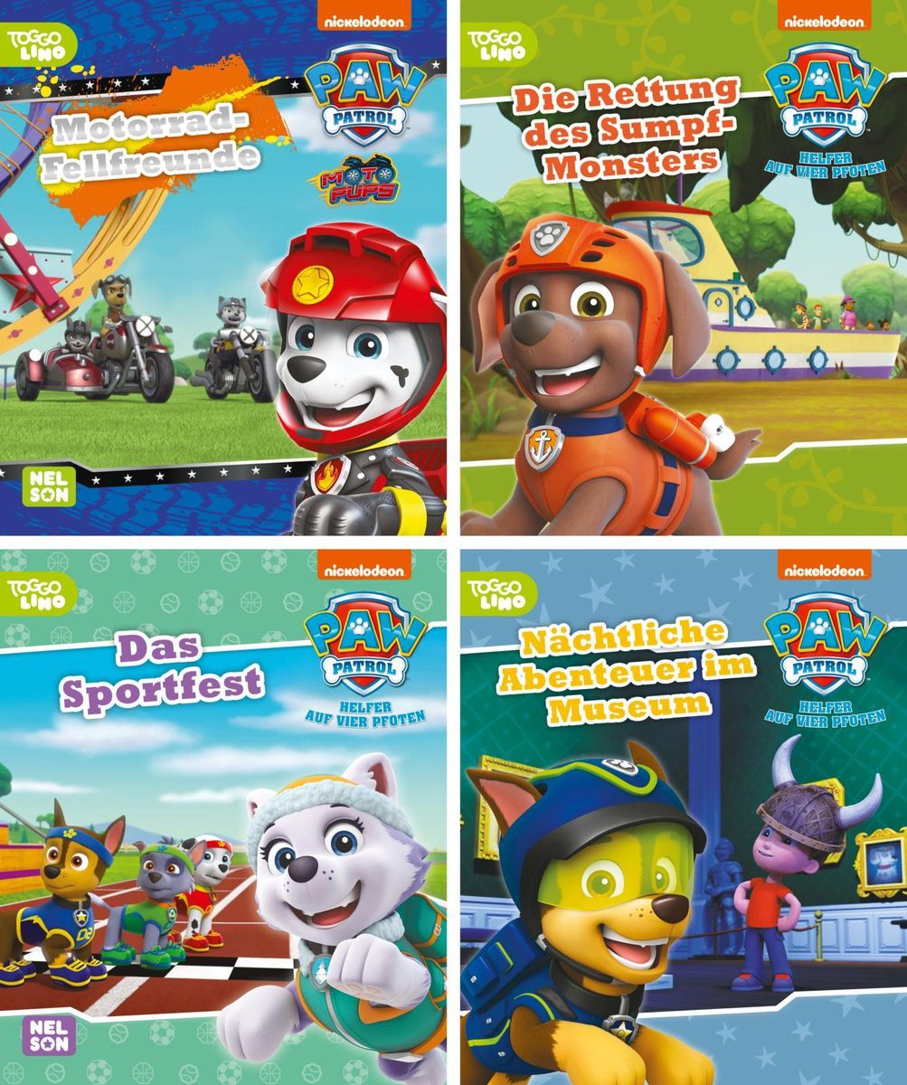 Nelson Mini-bücher: 4er Paw Patrol 17-20 - Buch 