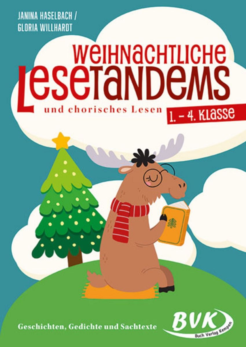 'Weihnachtliche Lesetandems und chorisches Lesen - 1. - 4. Klasse