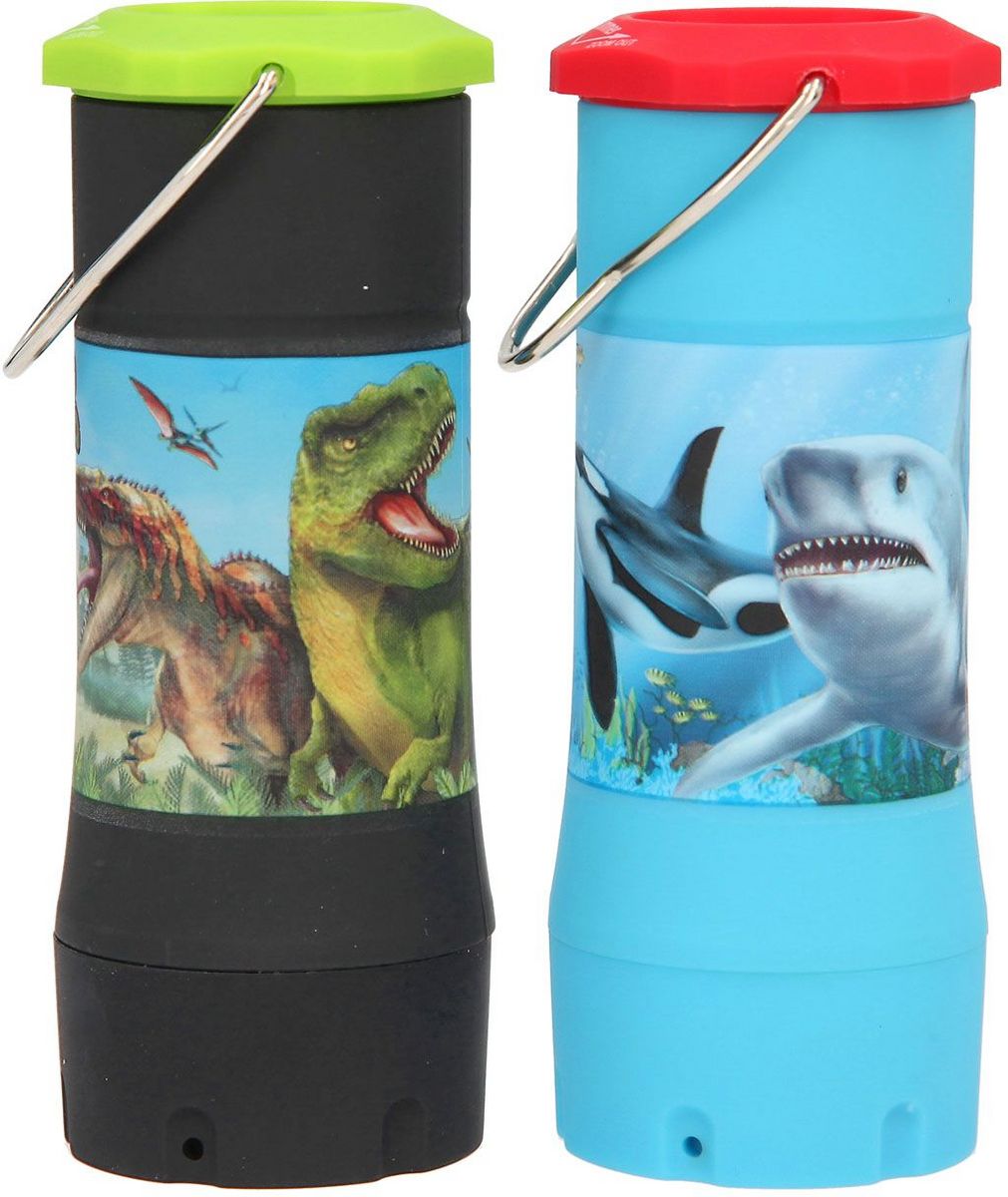 Depesche 6642 Dino World Orologio Bambino Con Cinturino In Silicone - Resistente Agli Spruzzi, Senza Nichel - Colori Assortiti