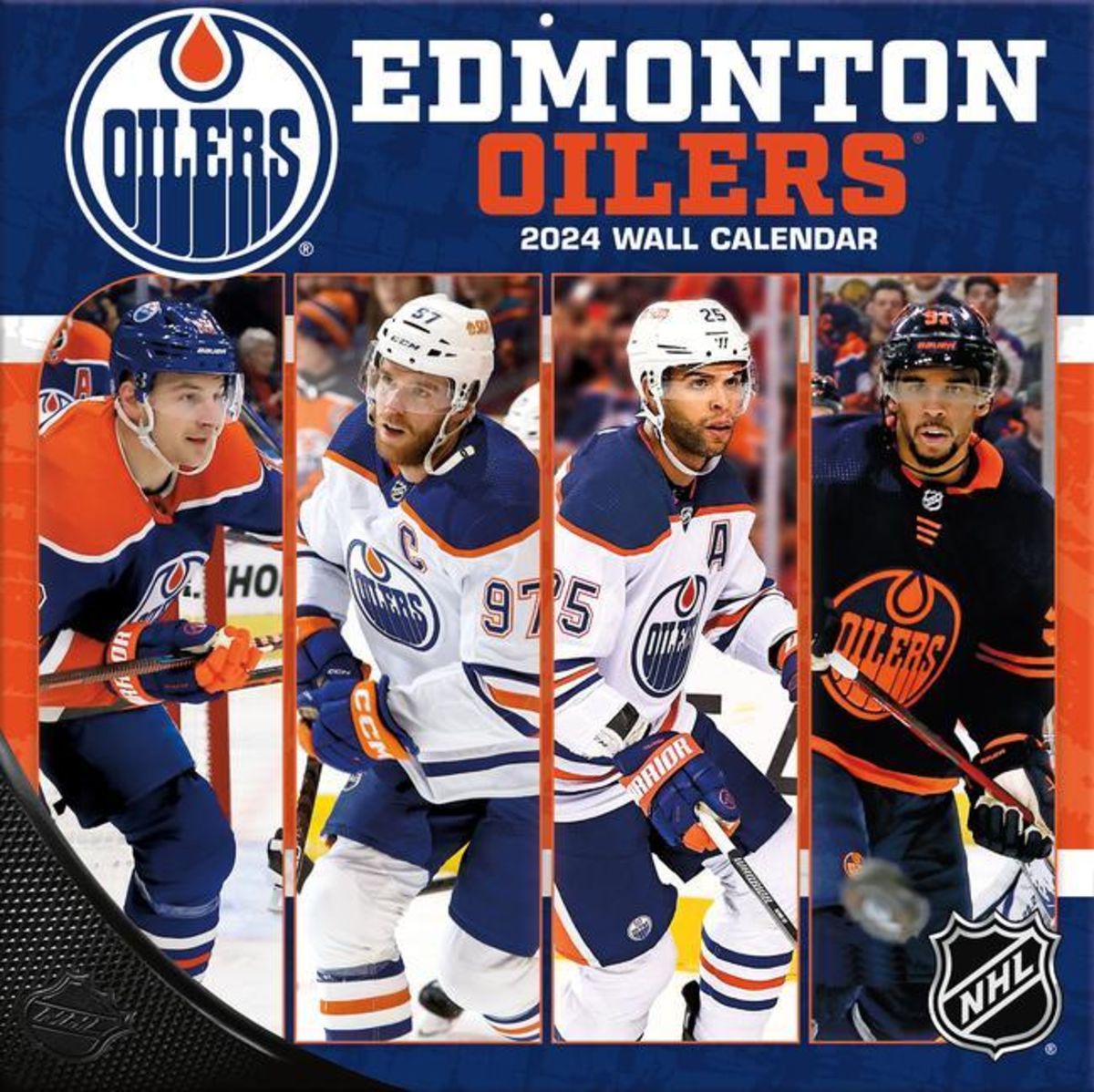 'Edmonton Oilers 2024 12x12 Team Wall Calendar' 'Englische Bücher'