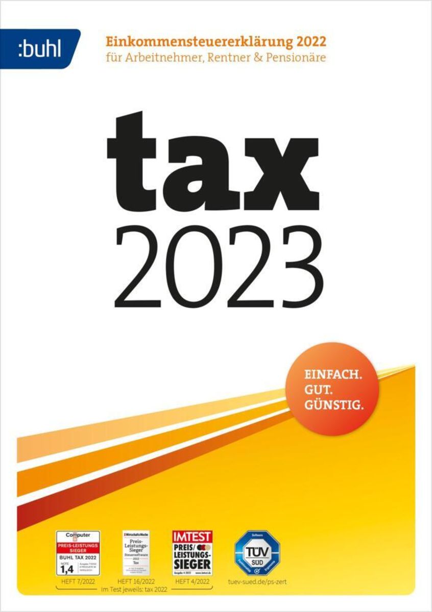 Tax 2023 Buchhaltung Software Thalia