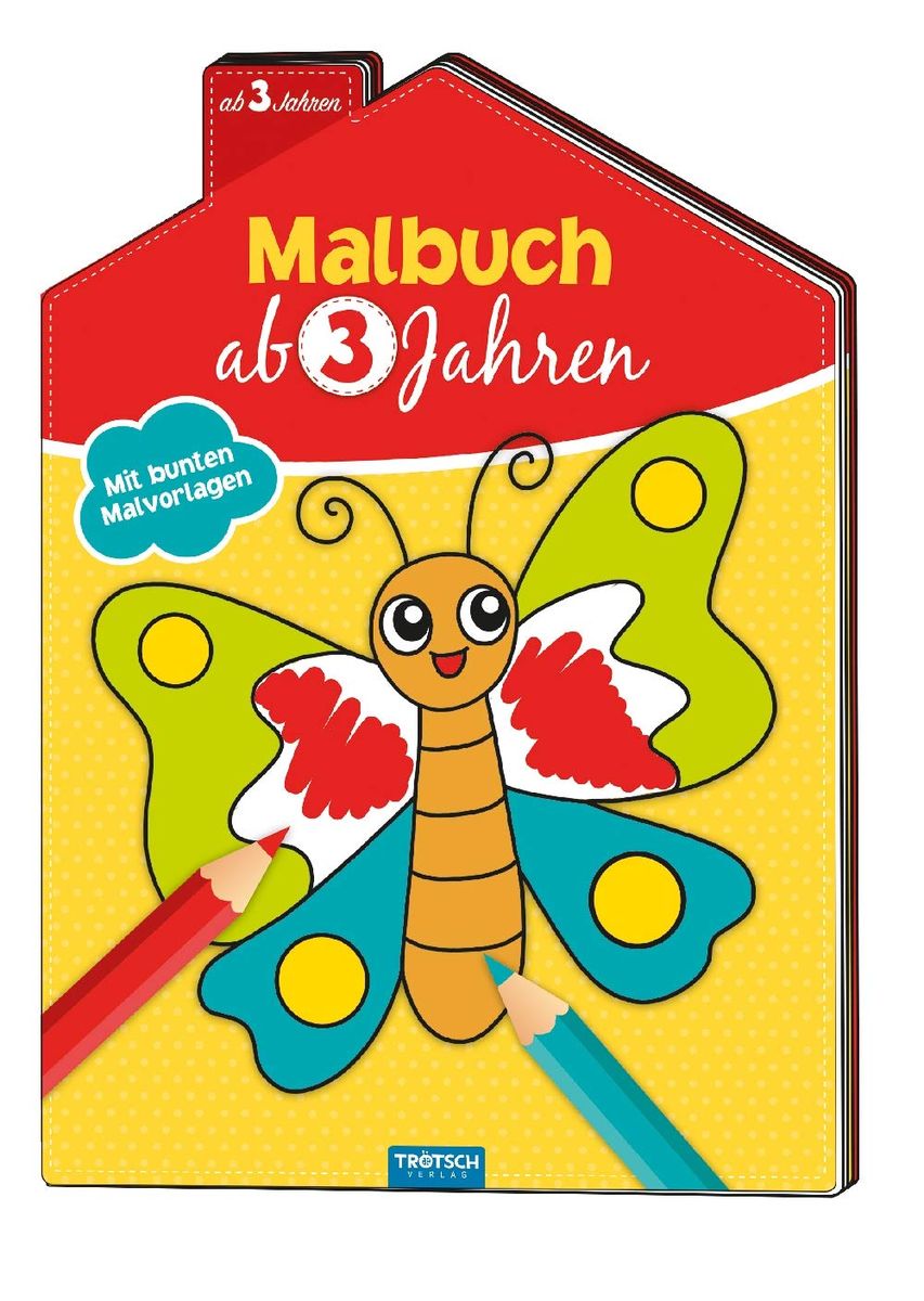 'Malbuch ab 3 Jahren' von '' - Buch - '978-3-95774-697-9'