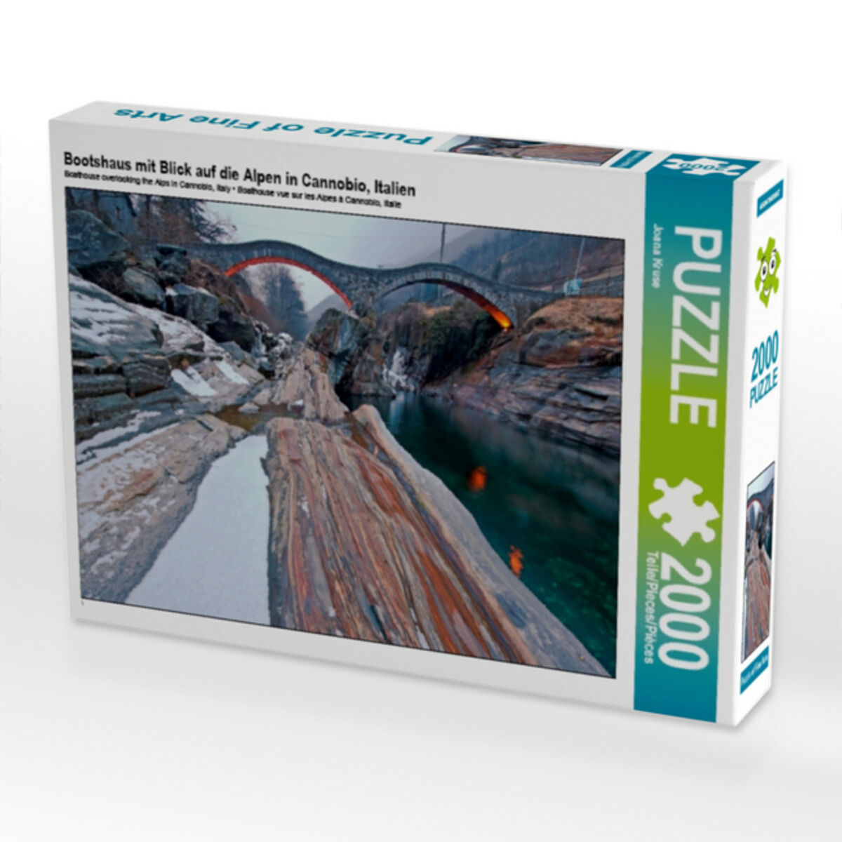 Gibsons Games Puzzle „Colours Of Venice“ – 1000 Teile, 68 X 49 Cm, Aus 100% Recyceltem Karton, Nachhaltig