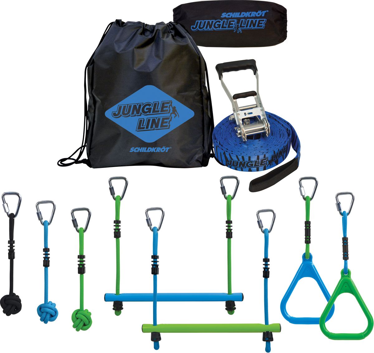Schildkröt Baumschutz XXL – Klettverschluss, 240x15 Cm, Für Slackline, Zipline, Jungle Line – Set Für 2 Bäume