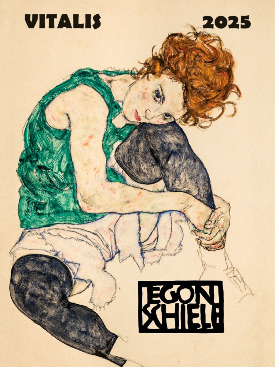 Egon Schiele 2025 Kunstkalender Thalia