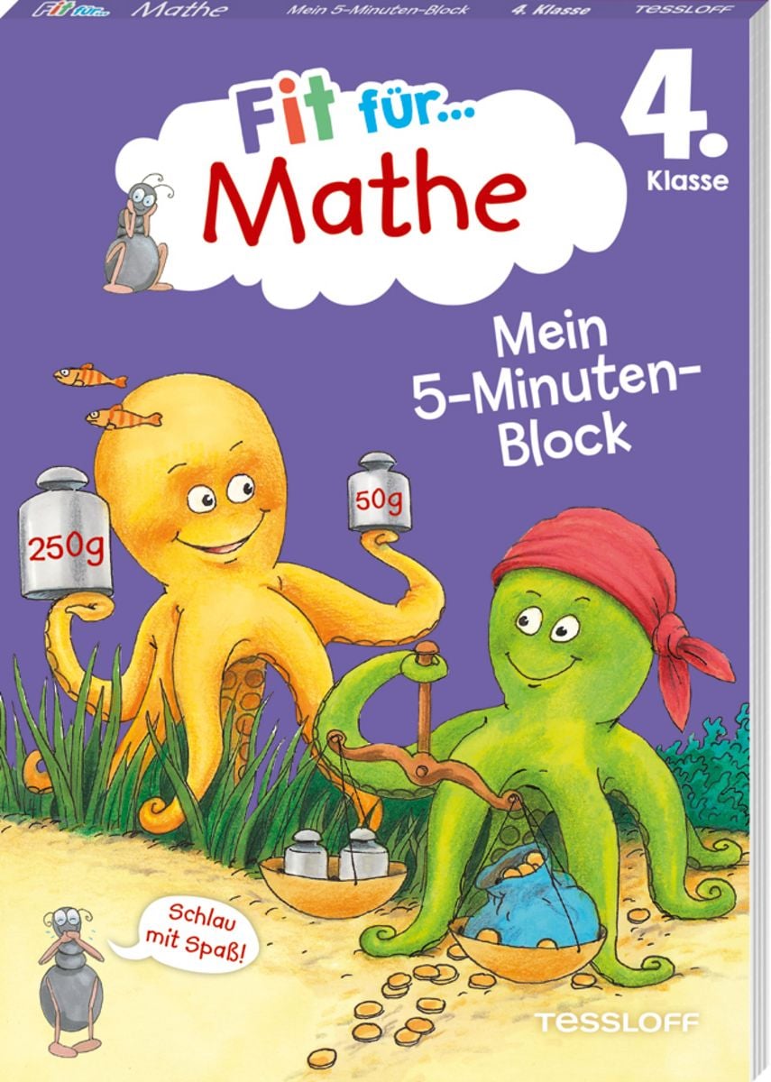 'Fit für Mathe 4. Klasse. Mein 5-Minuten-Block' - '4. Klasse' Schulbuch