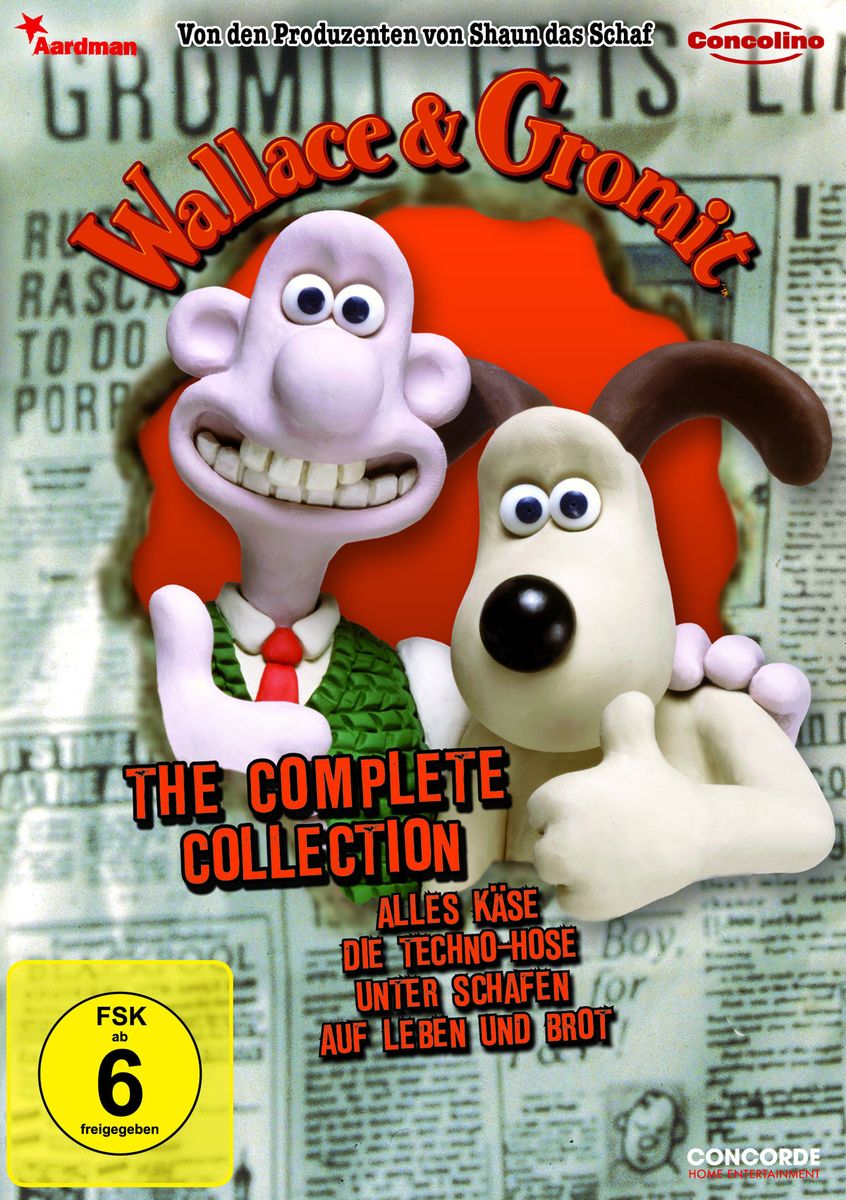 'Wallace & Gromit - The Complete Collection' von '' - 'DVD'