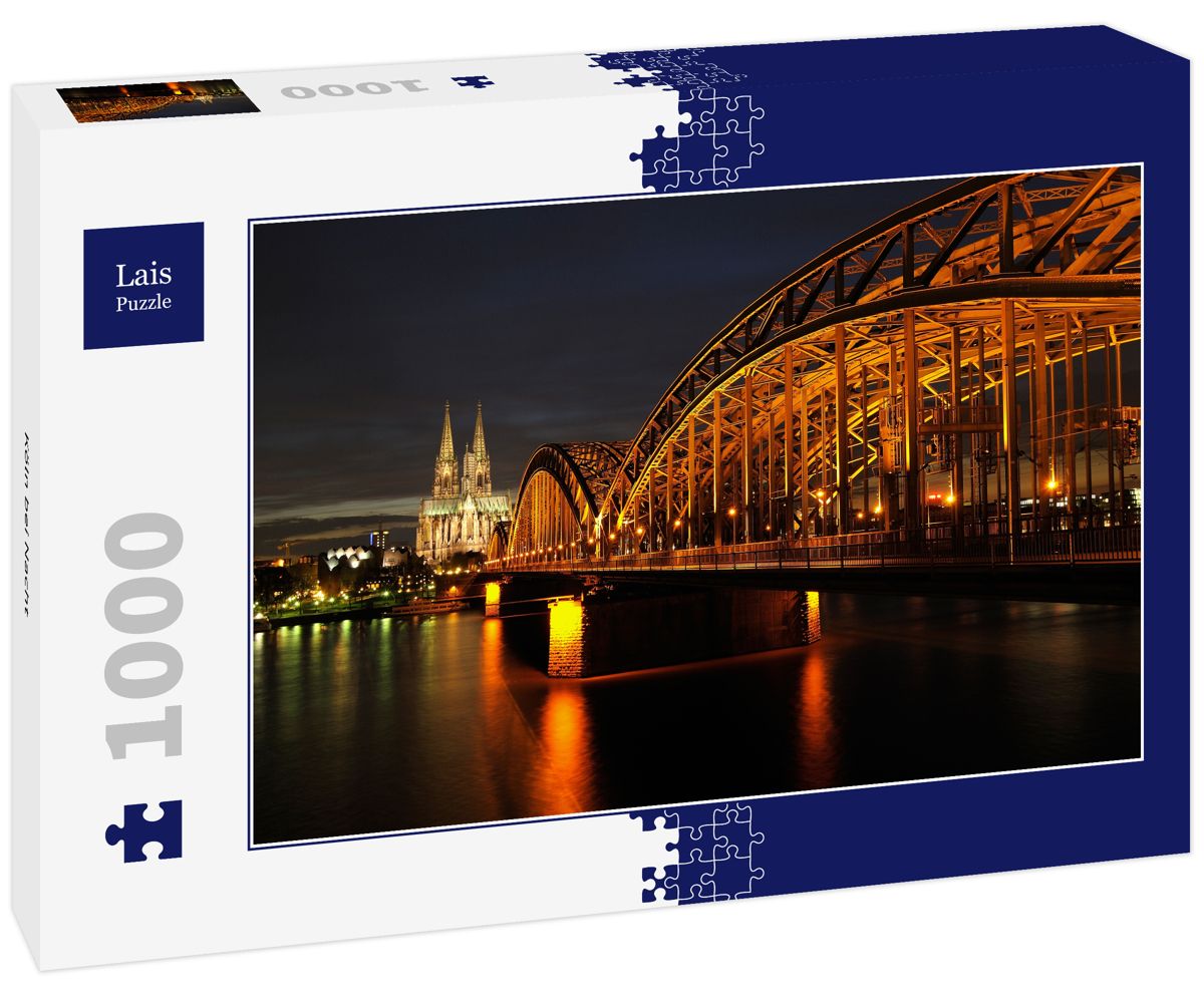 Lais Puzzle Köln – 1000 Teile – Detailreiches Stadtmotiv Für Puzzle-Fans
