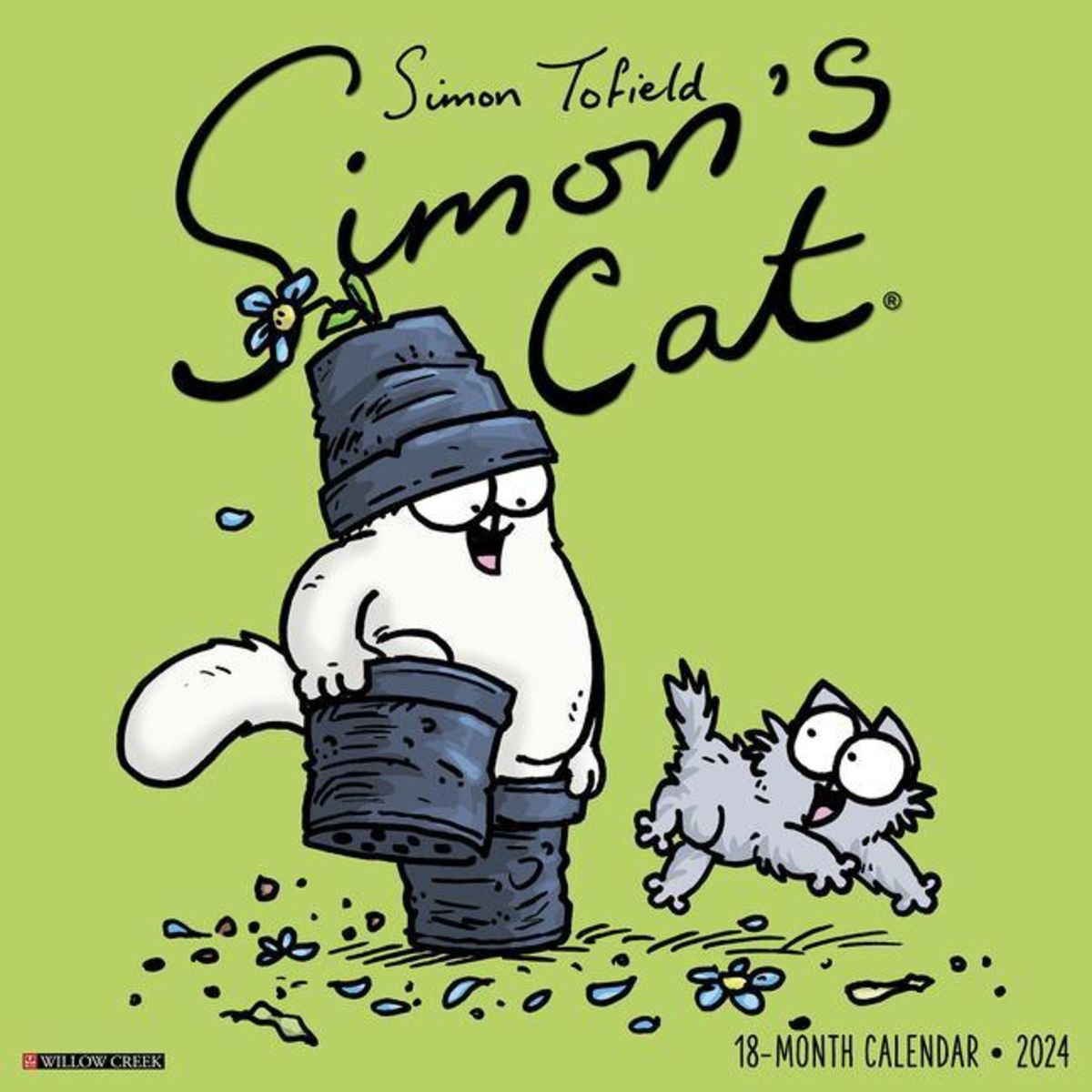 'Simon's Cat 2024 12 X 12 Wall Calendar' 'Cartoon & Humor'