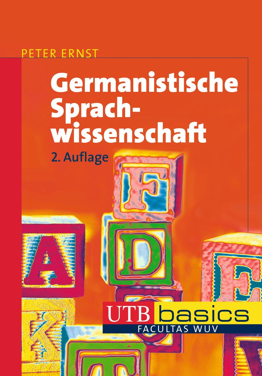 Germanistische Sprachwissenschaft Von Peter Ernst. Bücher | Orell Füssli