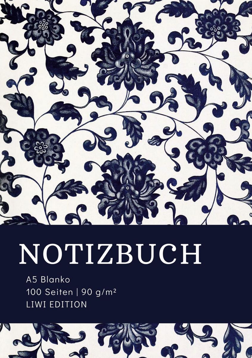 Blanko Notizbuch • A4-Format, 100+ Seiten, Soft Cover, Register, „Verückte Katzen" • Original #GoodMemos Blank Notebook • Perfekt Als Zeichenbuch
