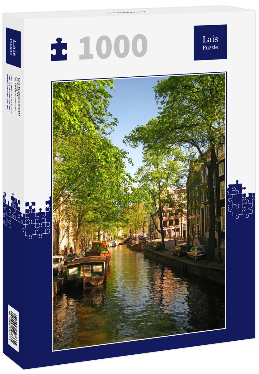 Lais Puzzle 1000 Pezzi - Landungsbrücken, Amburgo, Panorama Marittimo, Per Adulti - 5