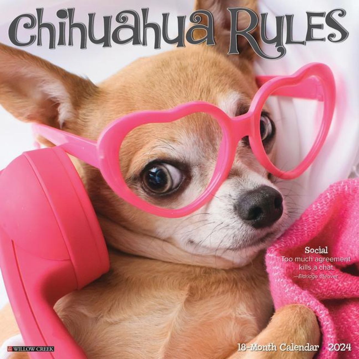 'Chihuahua Rules 2024 12 X 12 Wall Calendar' 'Romane & Erzählungen'