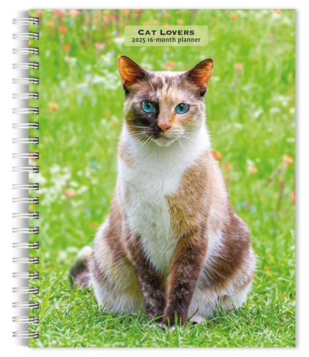 'Cat Lovers 2025 6 X 7.75 Inch SpiralBound WireO Weekly Engagement