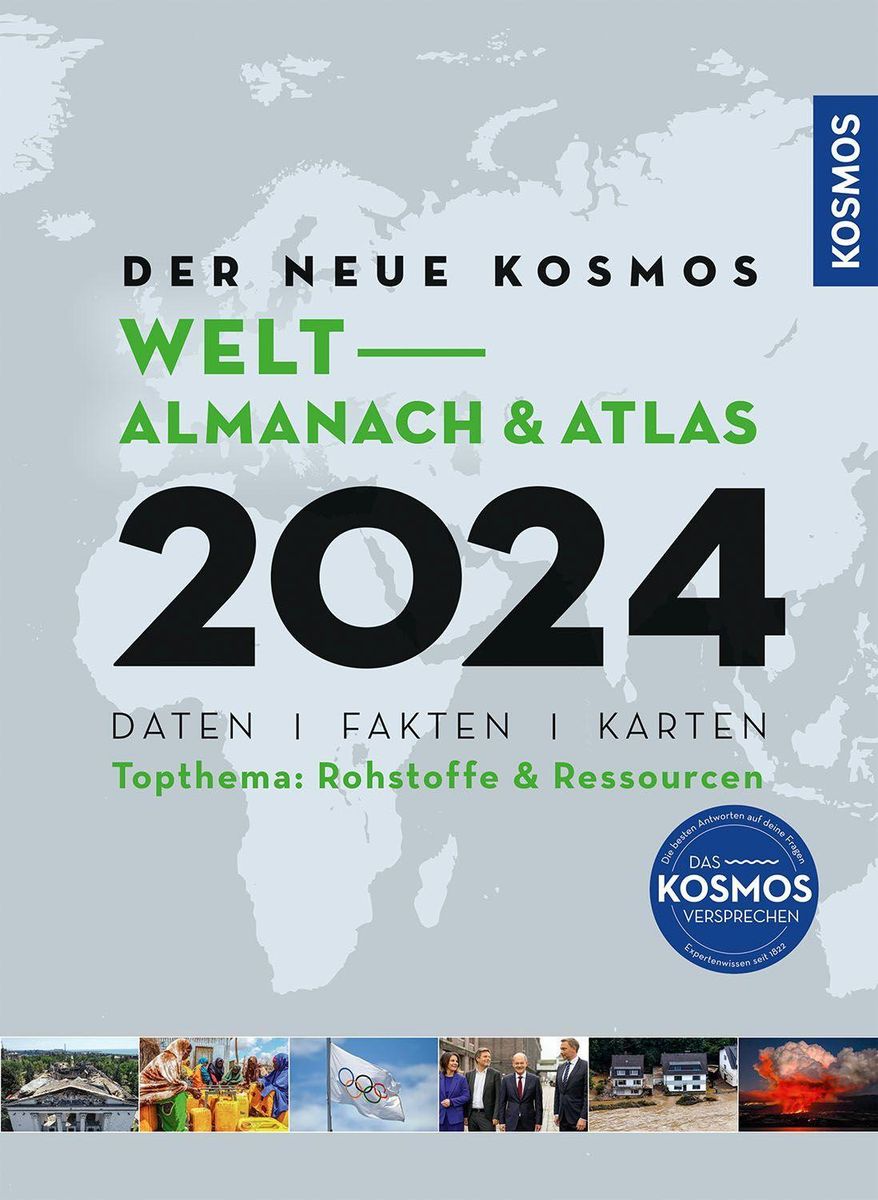'Der neue Kosmos WeltAlmanach & Atlas 2024' von 'Henning Aubel' Buch