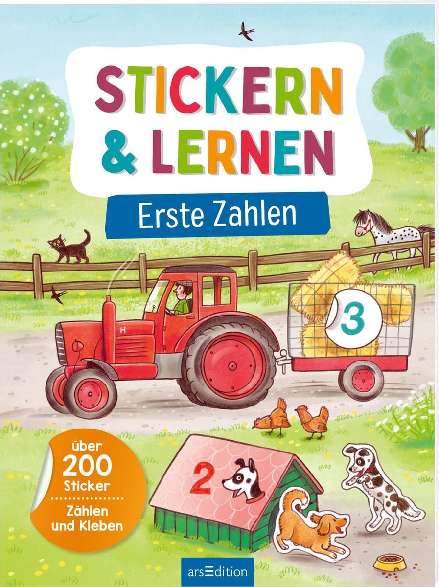 Stickern & Lernen – Erste Zahlen - Buch | Thalia