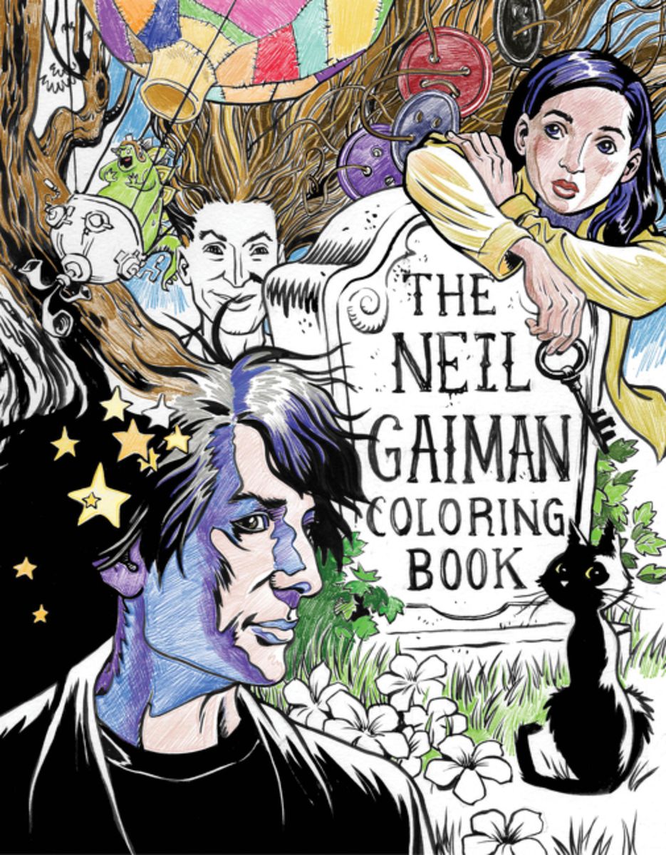 'The Neil Gaiman Coloring Book' von 'Neil Gaiman' 'Taschenbuch