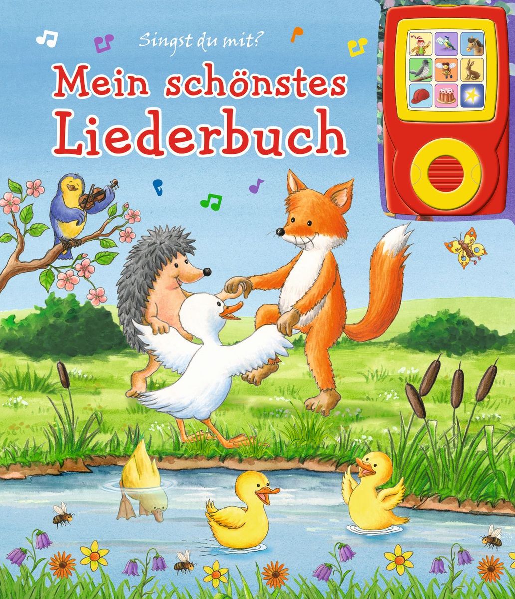 'Mein schönstes Liederbuch Pappbilderbuch und abnehmbarer