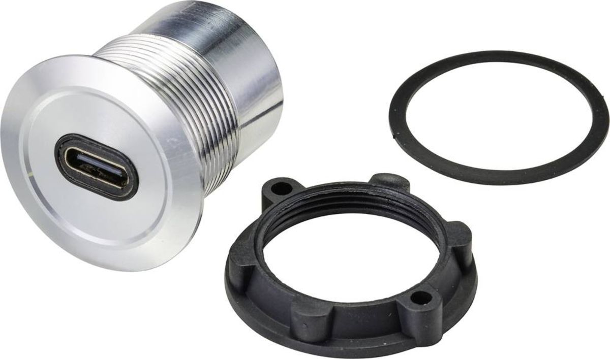 'USB-Einbaubuchse 3.1 Buchse, Einbau USB-31 USB-C® Buchse TC-9534320 ...