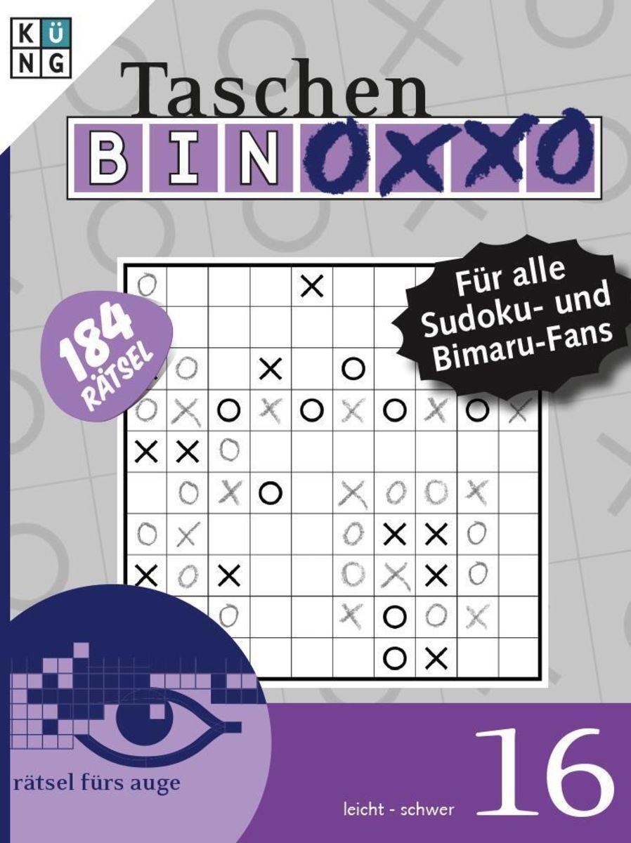 Binoxxo-Rätsel 16 von Rätsel Agentur - Buch | Thalia