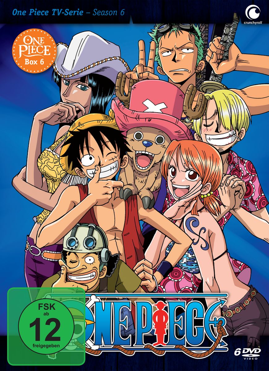 One Piece - TV-Serie - Box 6 (Episoden 163-195) [6 DVDs] als DVD