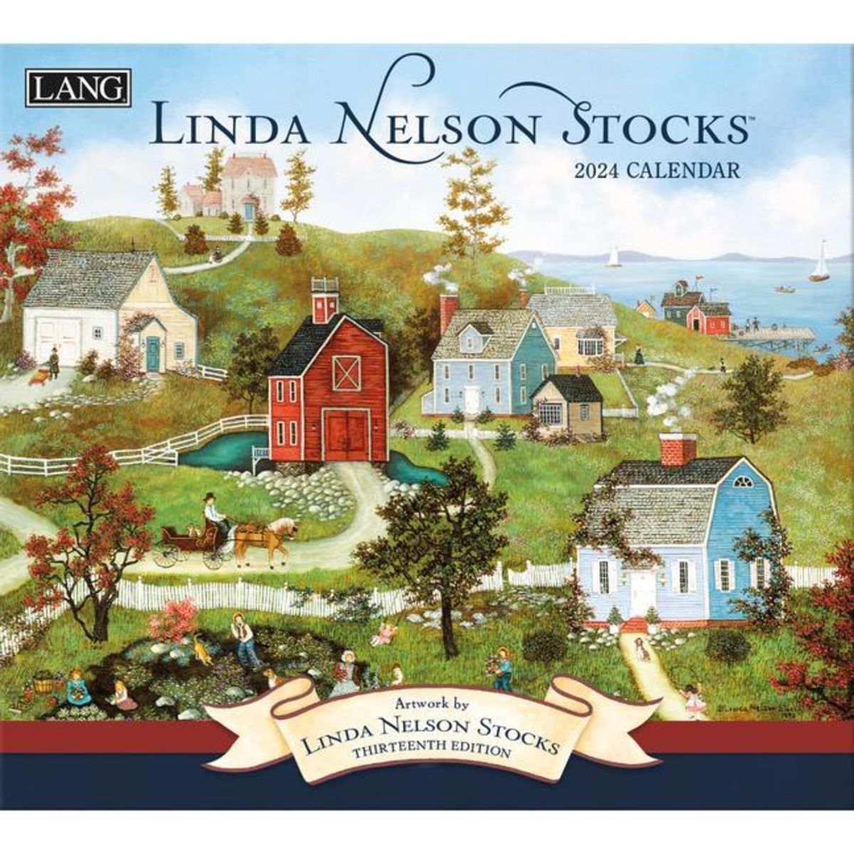 'Linda Nelson Stocks 2024 Wall Calendar' 'Englische Bücher'