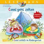 LESEMAUS 205: "Conni geht zelten" + "Conni schläft im Kindergarten" Conni Doppelband
