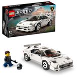 LEGO® Speed Champions Lamborghini Countach 76908); Bauset; Nachbildung des Supersportwagens für Kinder ab 8 Jahren (262 Teile)  
