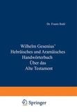 Produktbild: Hebr&auml;isches und Aram&auml;isches Handw&ouml;rterbuch &uuml;ber das Alte Testament