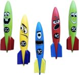 Produktbild Schildkröt 970260 - Rocket Divers Set, 5-teilig, Unterwasserraketen, Tauchspielzeug ab 6 Jahren, Wasserspielzeug