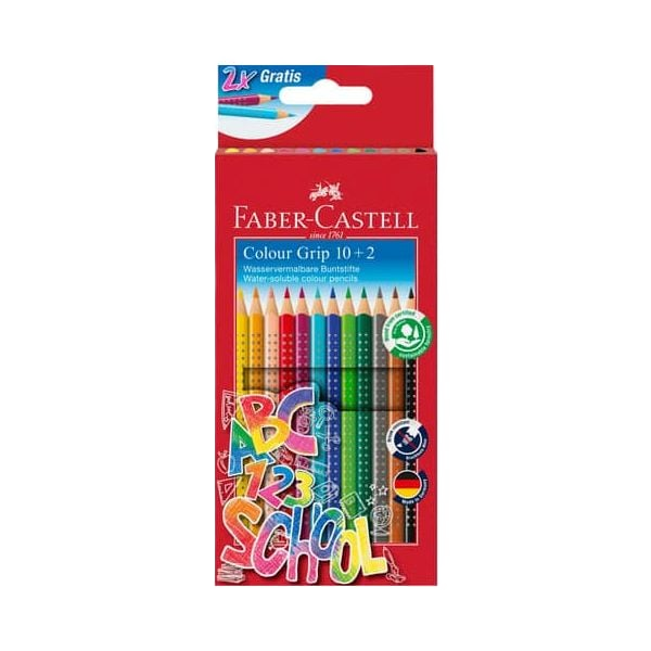 Produktbild Faber-Castell Buntstifte Colour Grip 10+2
