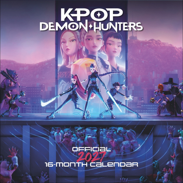 Produktbild KPop Demon Hunters Broschurkalender 2027