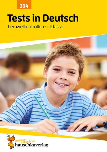 Produktbild Übungsheft mit Tests in Deutsch 4. Klasse